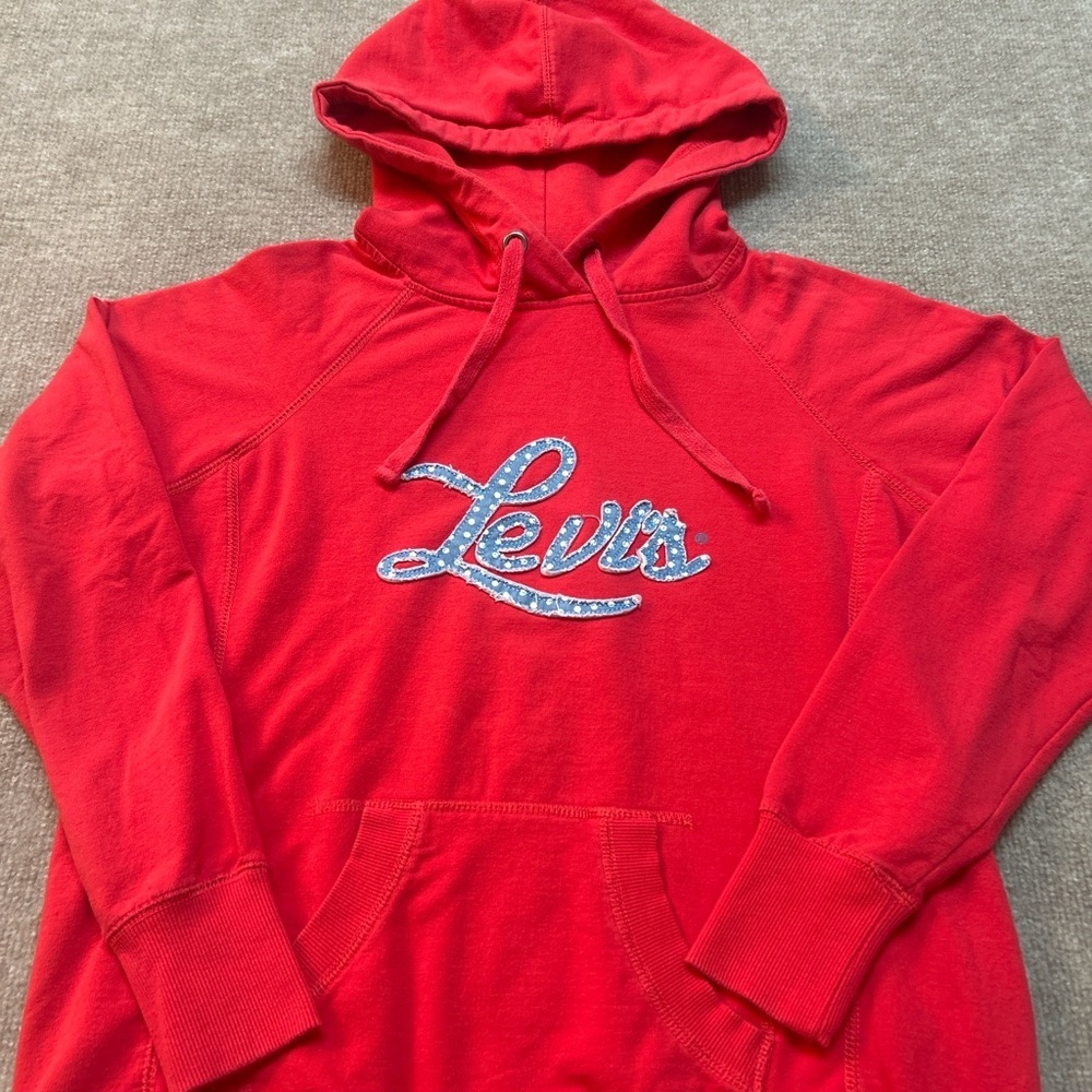 Levi's Vibrant Red Sweatshirt